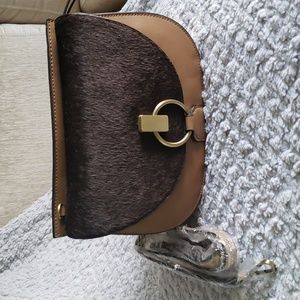 NWT Handbag Republic Vegan Crossbody Brown Bag